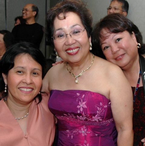 Wilma Parpana Pagulayan 72, Eulene Quines Mamaril 62 & Christine Rillera Ferrer 72