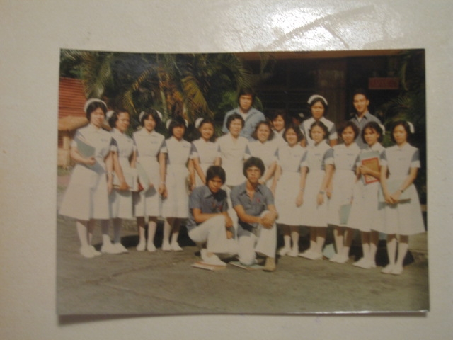 Photo-Op for Group 1 Class 1981 on their Orthopedic Nursing Clinical Experience