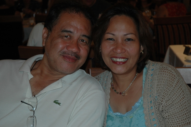 06/28/06 RCLs Sovereign of the Seas, Bahamas - Rose Marie Toledo Virata 72 & husband Rudy
